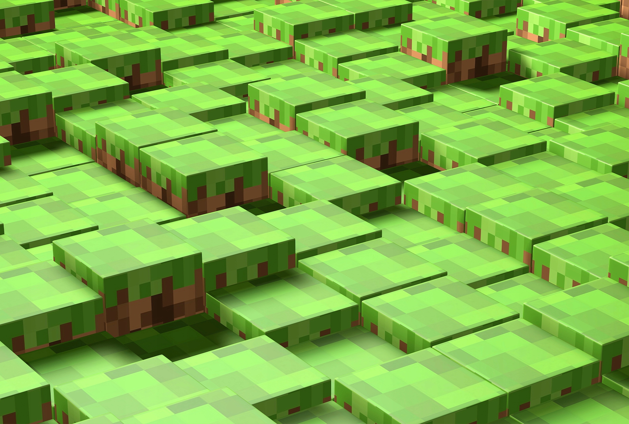 

Fototapeta tapeta jak Minecraft 3D WZ2 Na Wymiar