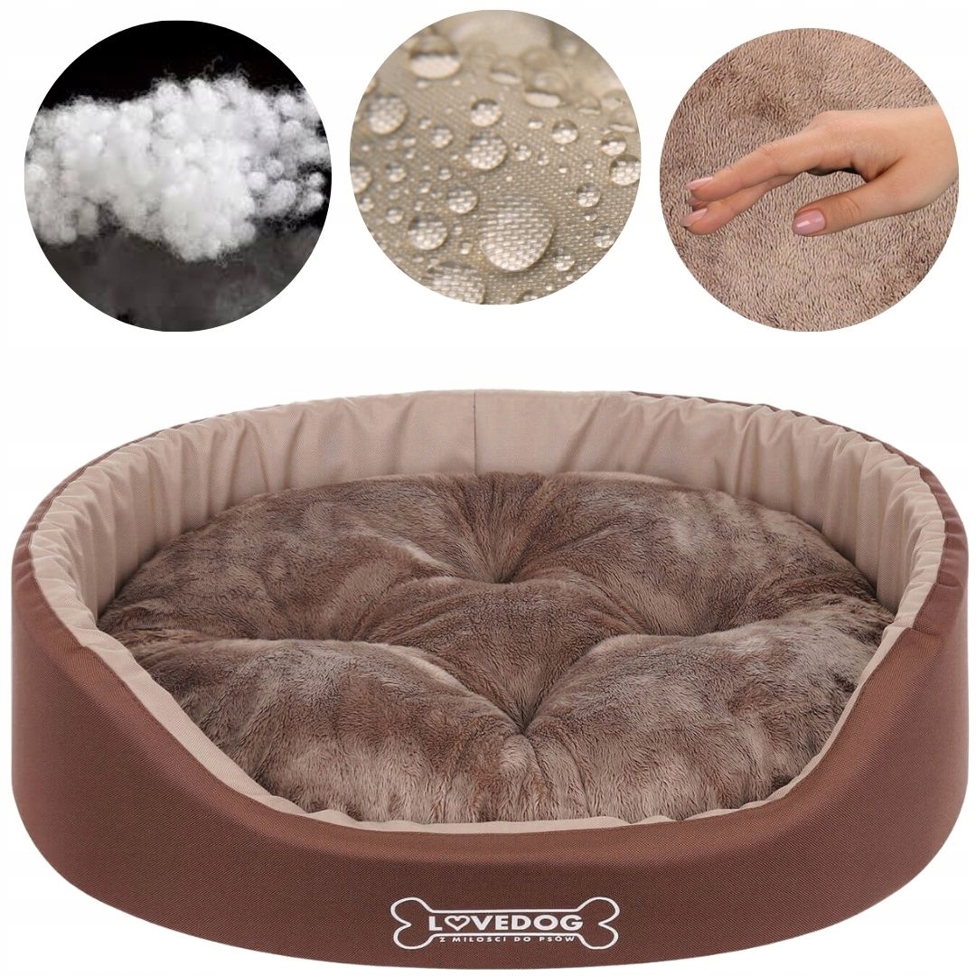 Levně Pelíšek pro psa kočku Antialergické potah pohovka kotec Lovedog M 60x50