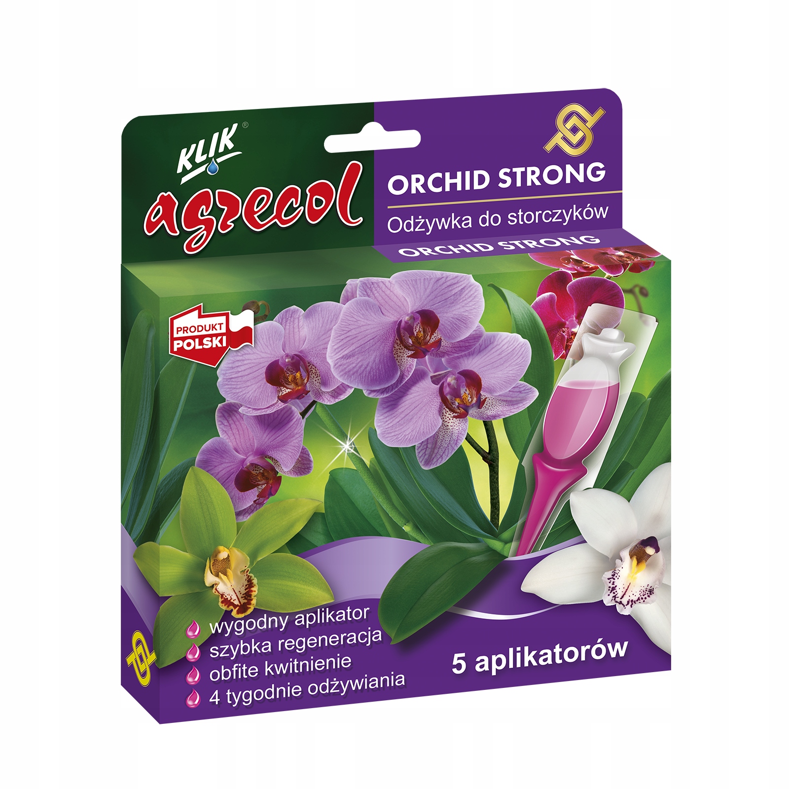 AGRECOL ODŻYWKA NAWÓZ DO STORCZYKÓW ORCHID STRONG