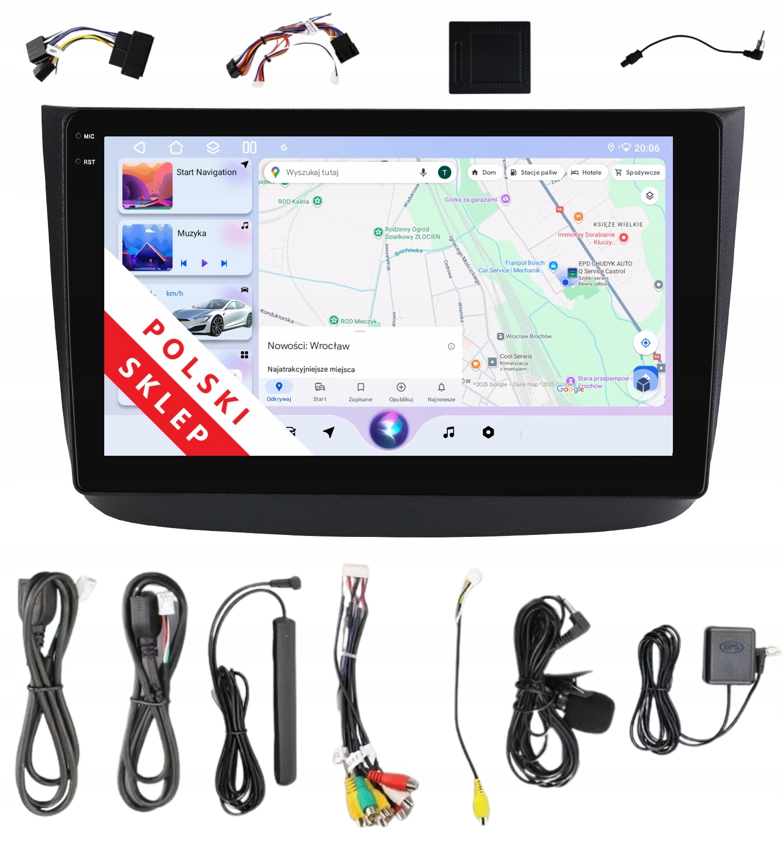 Rádio 2DIN Navigácia Android Mercedes Vito Viano W639 6 Gb Lte Dsp Carplay