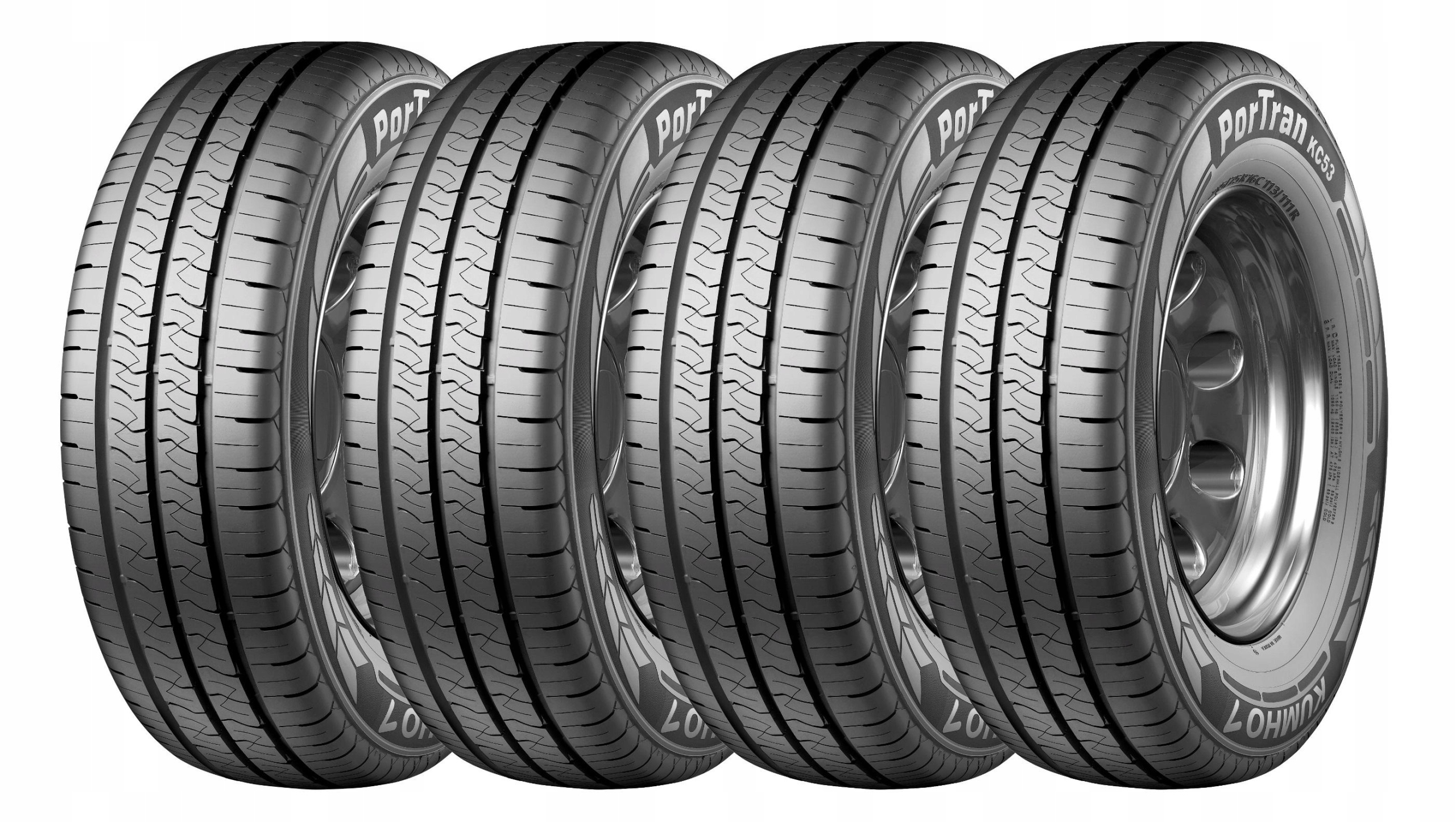 4x 225/70/15C R Kumho PORTRAN KC53