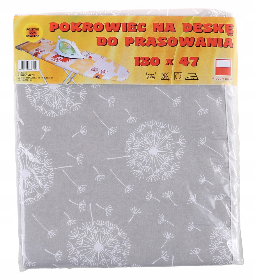 

Pokrowiec na Deskę do Prasowania 130x47cm Polski