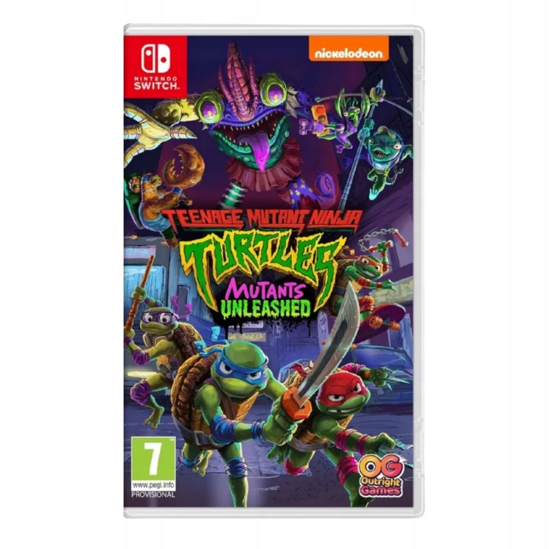Gra Nintendo Switch Teenage Mutant Ninja Turtles: Mutants Unleashed Ger-pl