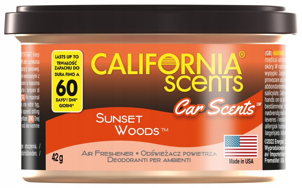 

California Car Scents Zapach Sunset Woods