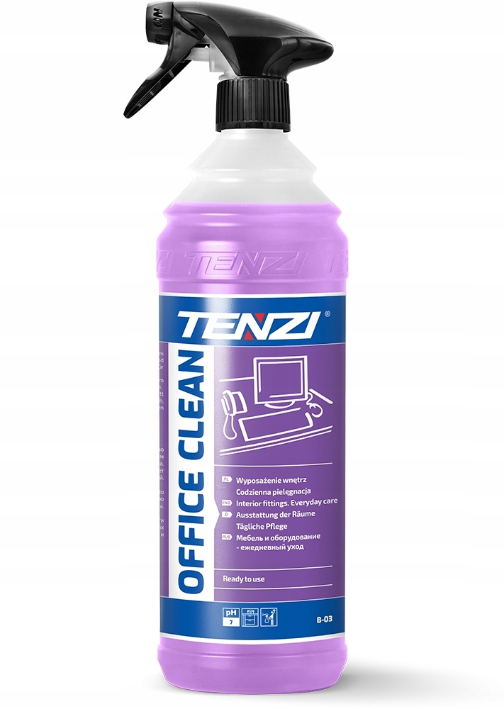 

Tenzi Office Clean Mycie Mebli Wyposażenia Biur 1L