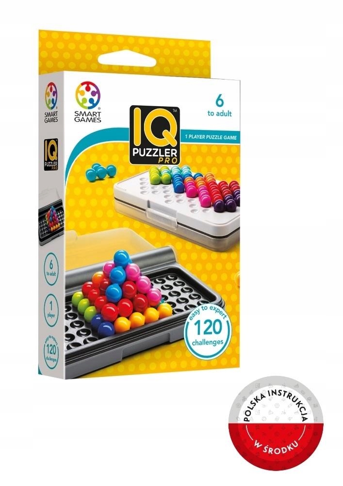 Towarzyska Gra Logiczna Dla Dziecka Smart Games Iq Puzzler Pro (eng) Iuvi