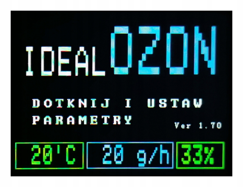 OZONATOR powietrza 40g z REGULACJĄ Generator ozonu Marka idealOZON