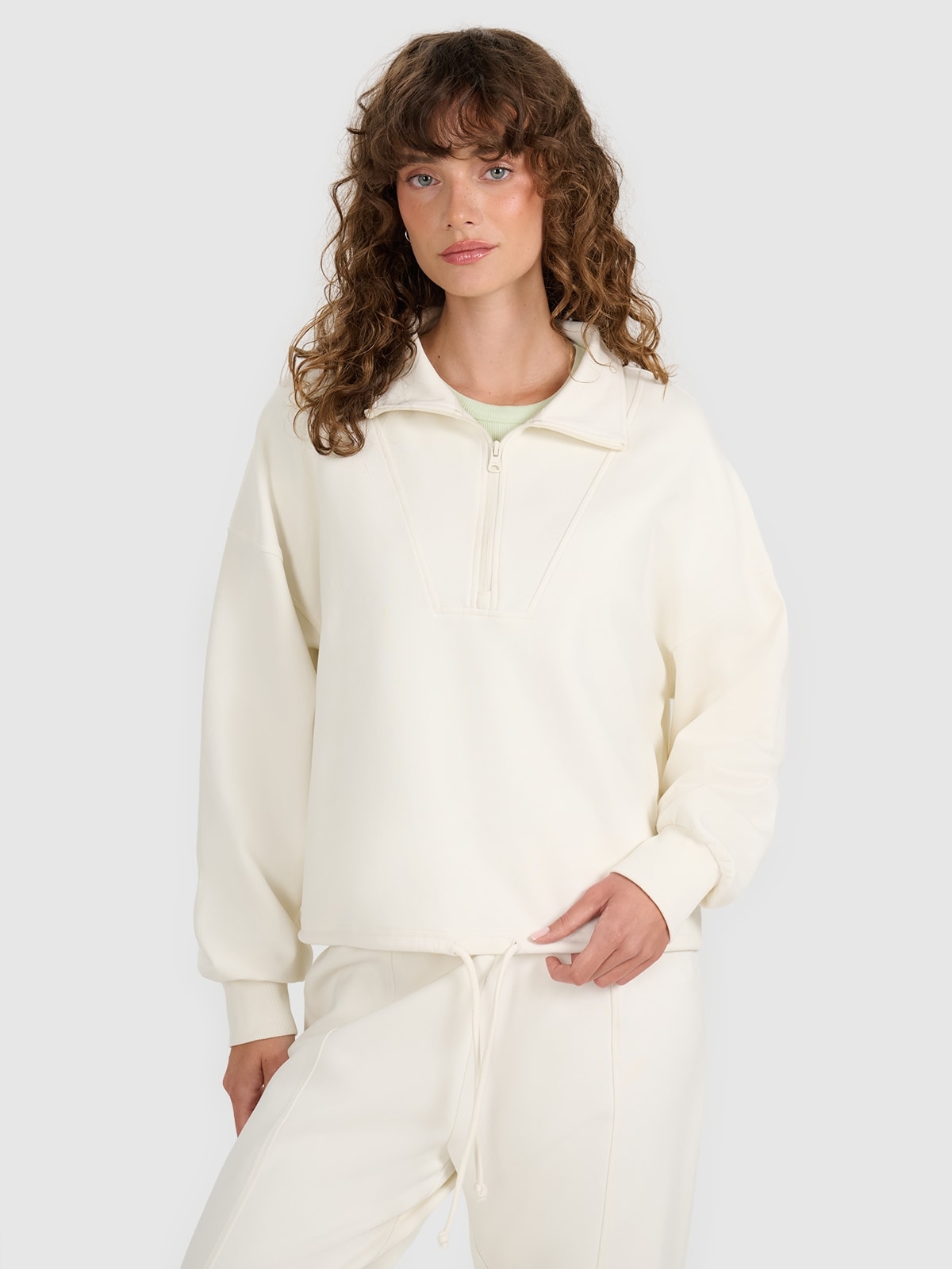 Bluza Damska Treningowa 4F Bawełniana Z Zamkiem Training TSWSF1870 AW25 S