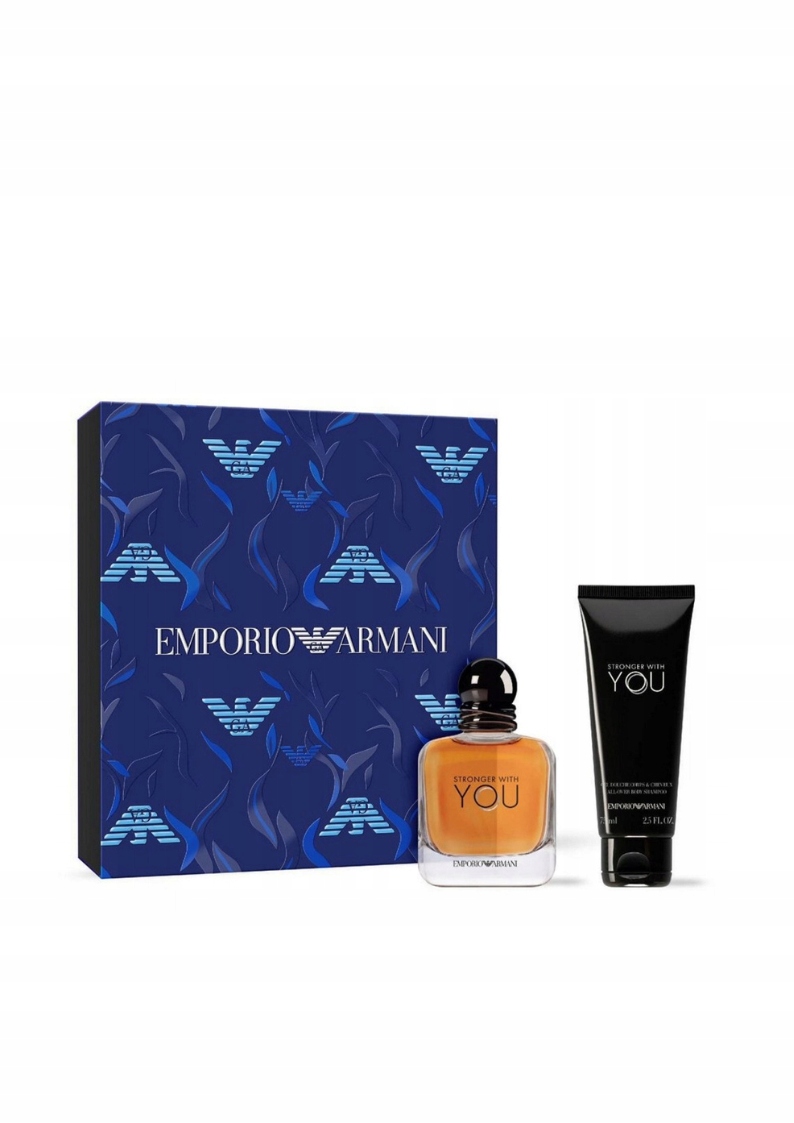 Emporio Armani, Stronger with You, woda toaletowa, żel pod prysznic 7