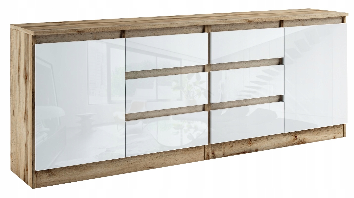 028-078 KOMODA/ZESTAW B2d6s/200cm - WOTAN / POŁYSK