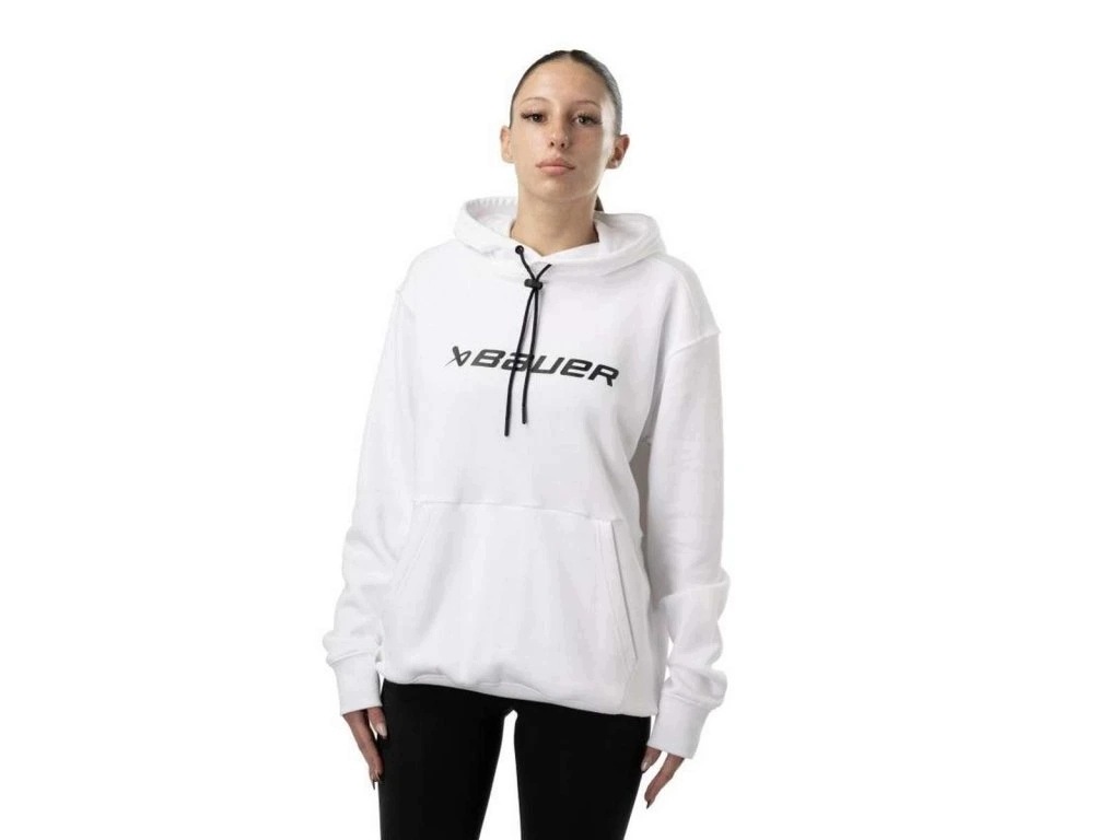 Bluza Bauer Hoodie Core Ultimate Sr biały, L