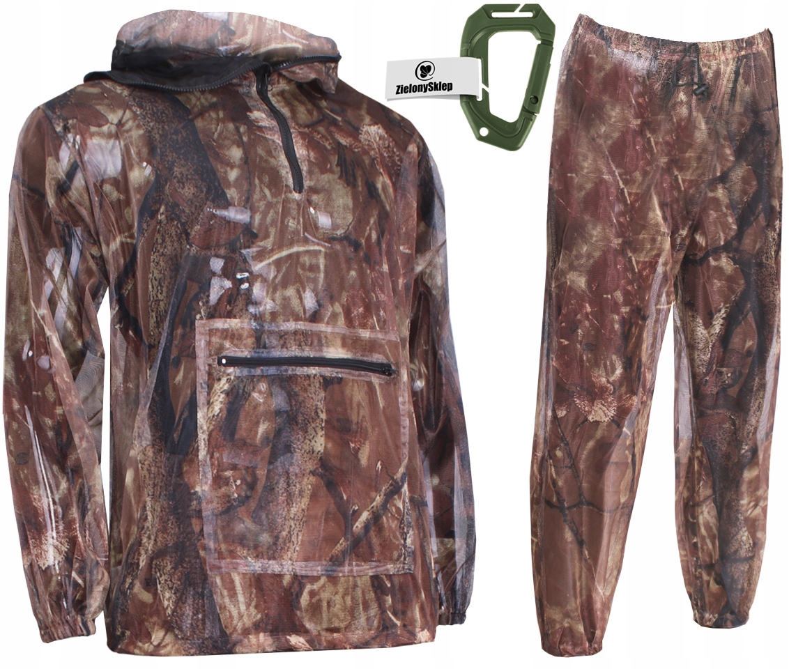 Ochranný Oděv Moskytiéra Myslivecký rybářský Mfh Maskáčový +gr.