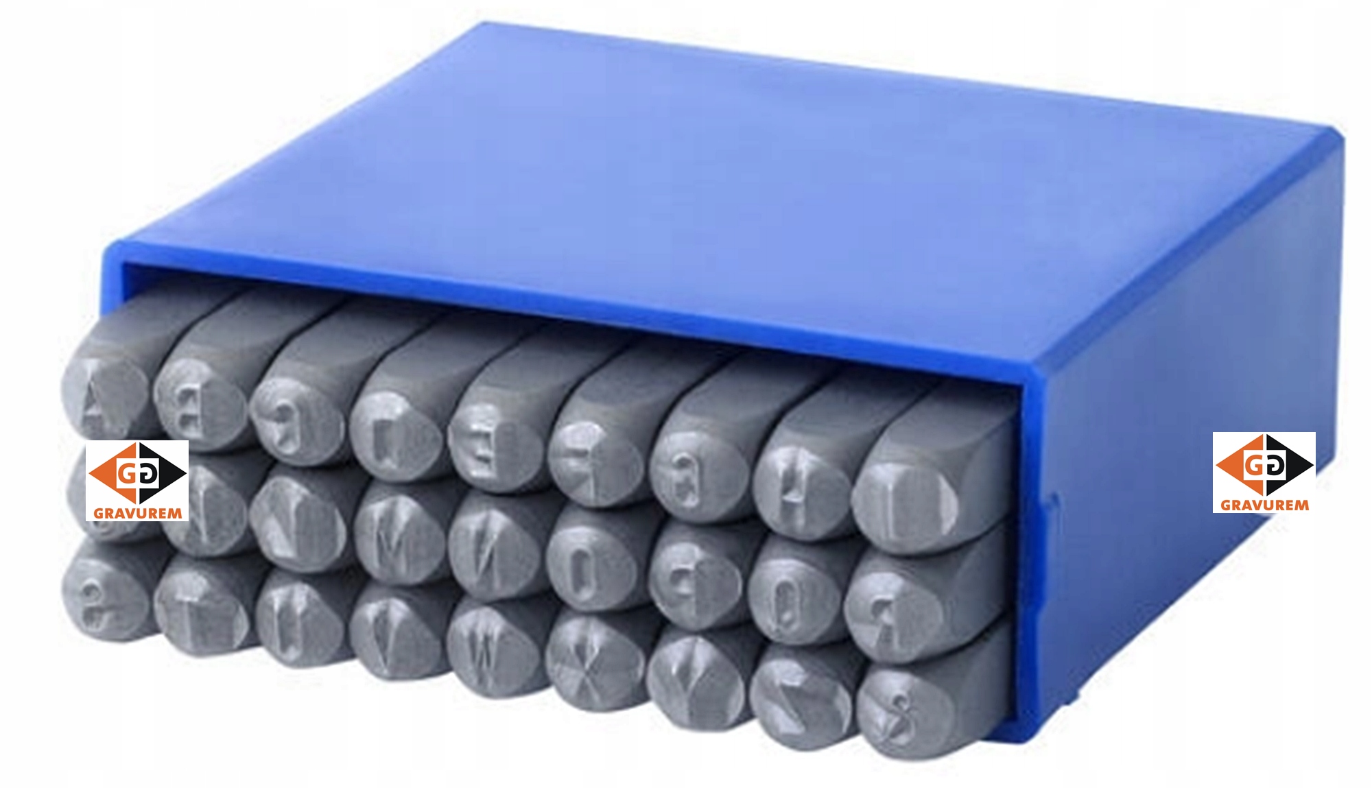 Znaczniki literowe 7mm GRAVUREM Numeratory A Z Producent code 10107000