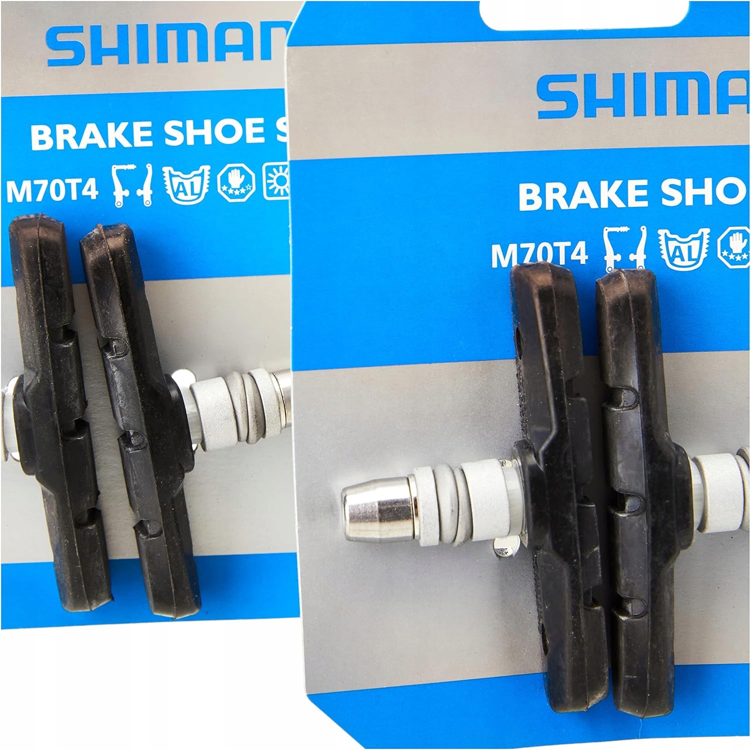 V83 Klocki hamulcowe organiczne Shimano M70T4 zestaw 2 szt!!!