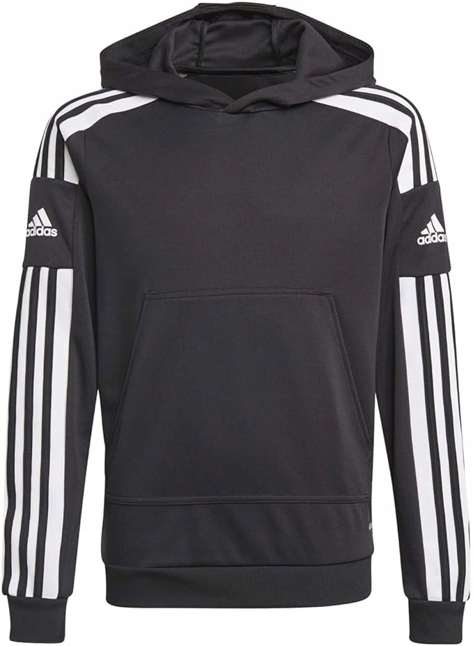 Bluza Adidas Squadra 21 z kapturem dziecięca czarna 176 sportowa