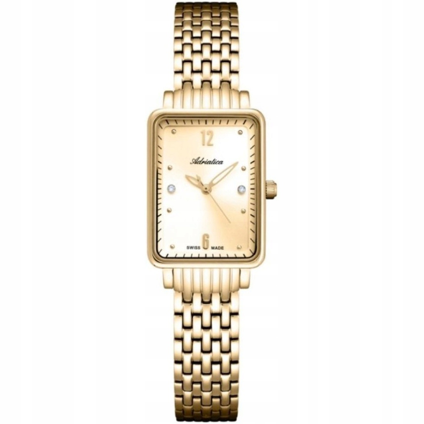 Dámské hodinky Adriatica A3829.1171Q Zlaté Zirkony