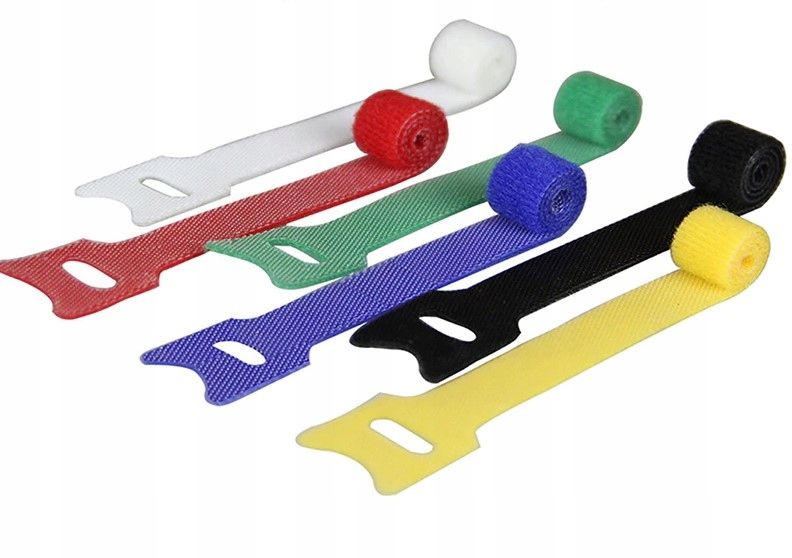 RZEP DO MOCOWANIA KABLI PRZEWODÓW 15CM BIAŁY