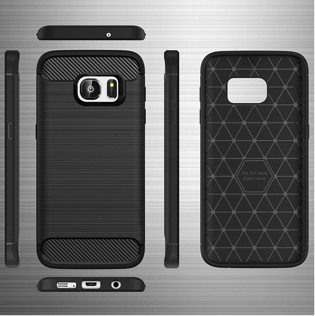 Etui do Samsung Galaxy S7 KARBON PANCERNE + Szkło Załączone wyposażenie szkło hartowane