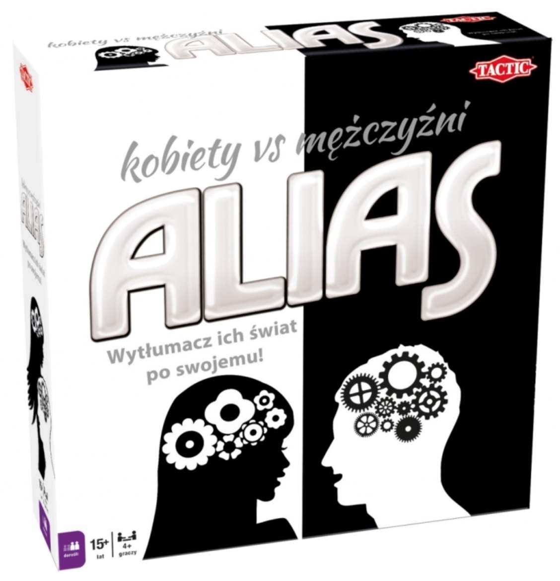 Planszówki Familijne Gra Dla Dorosłych Gra Alias Kobiety vs Mężczyźni Extra