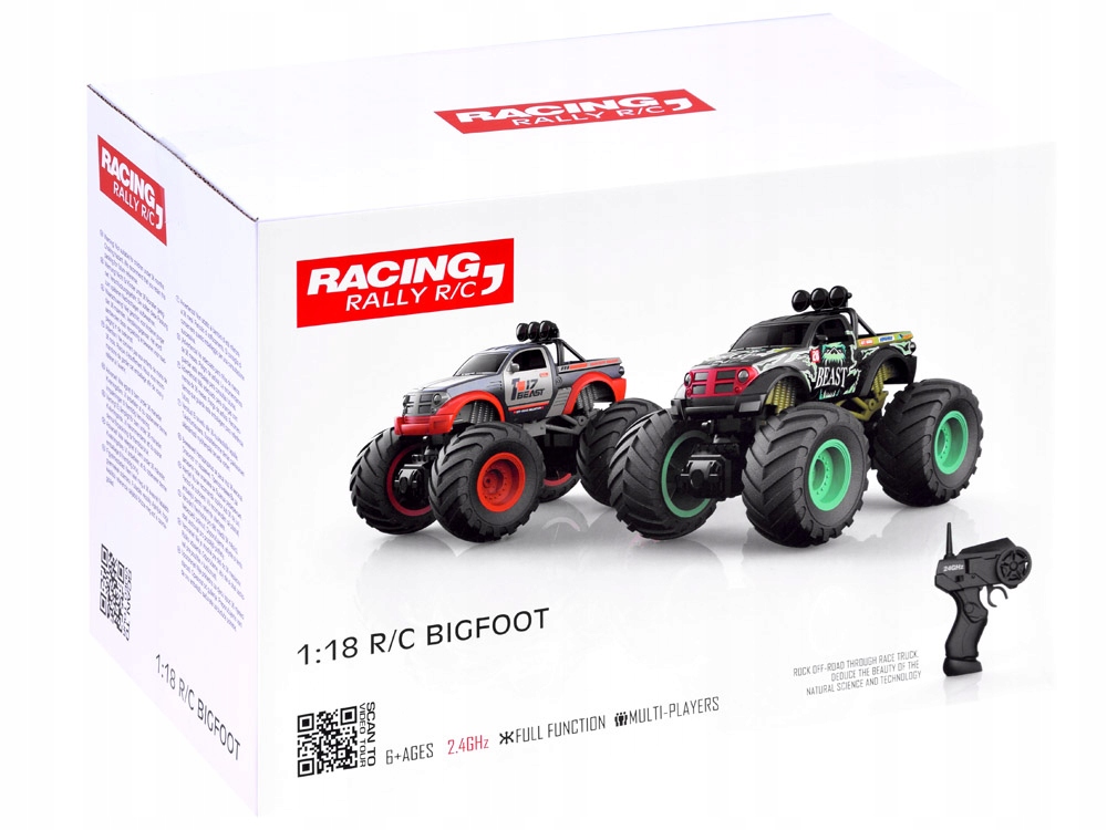 Telecomandă Monster Truck Big Foot 2.4GHz RC0563 Baterii reîncărcabile