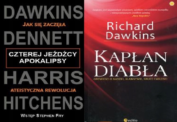Czterej jeźdźcy Kapłan diabła Dawkins, Dennett