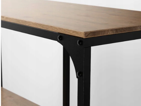 IKEA FJALLBO Regał, czarny100x95 cm Kolekcja ikea