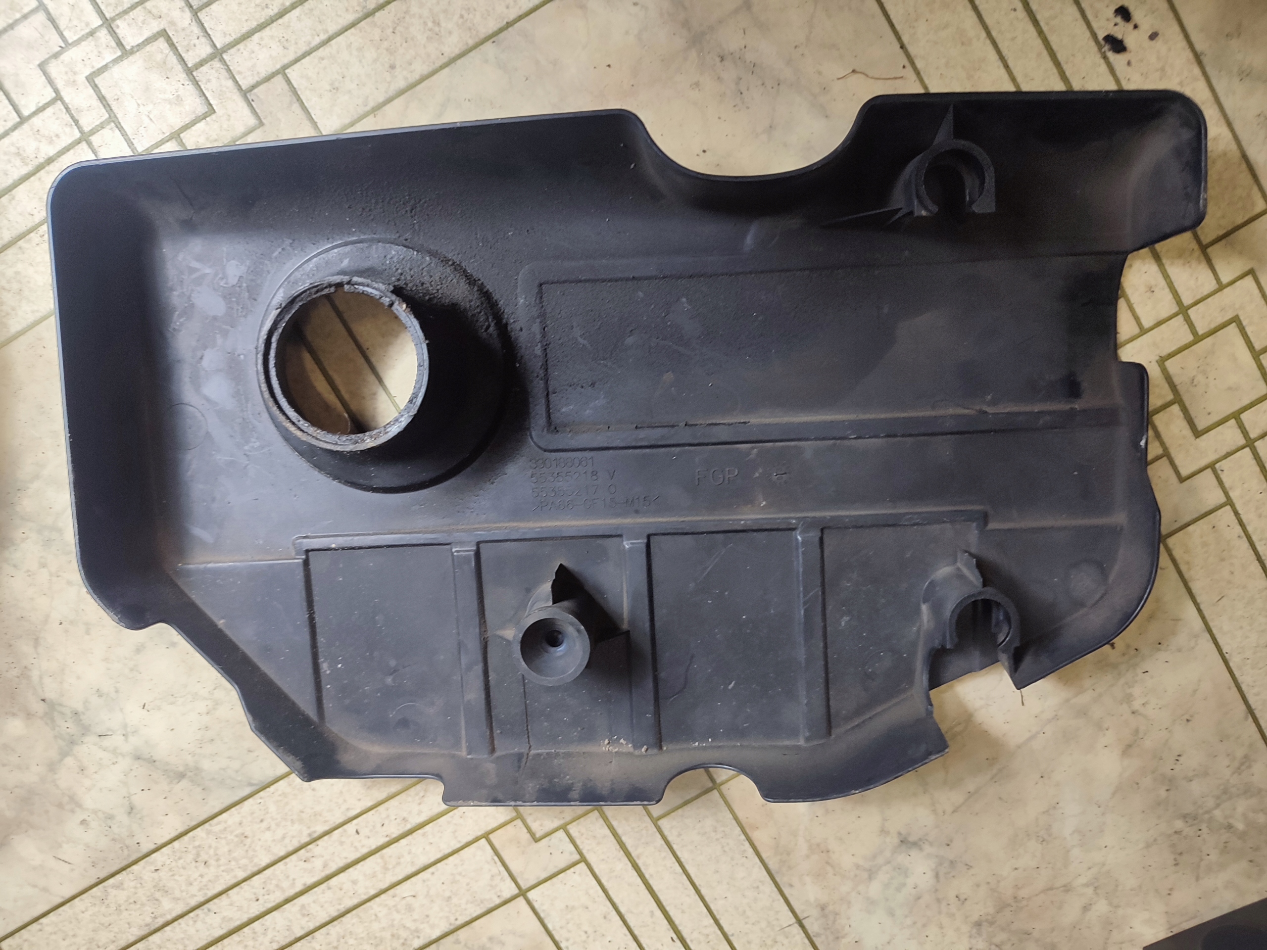 Abdeckung Blende Abdeckung DES MOTORS OPEL ASTRA H III 1.7 CDTI