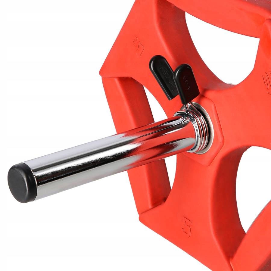 Zaciski Sprężynowe Motylkowe 2 szt. Na Gryf Sztangę Sztangielkę 30 mm Materiał stal chromowana