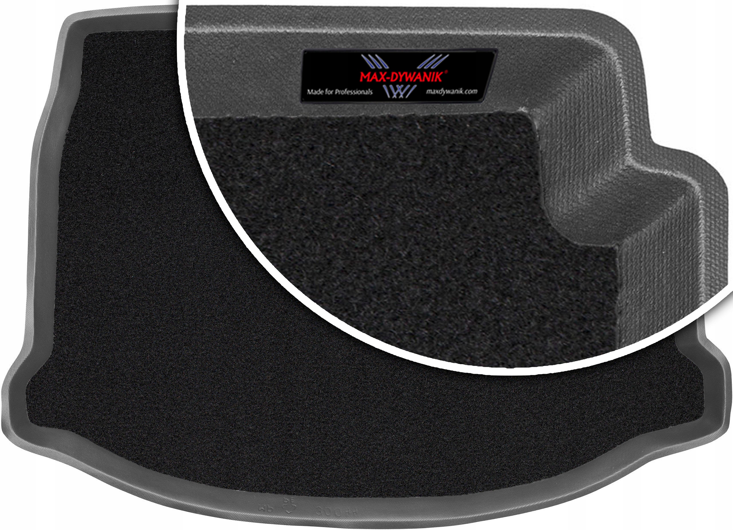 Vw Beetle Hatchback 2012-2019 Koberec do zavazadlového prostoru s velurovou podložkou