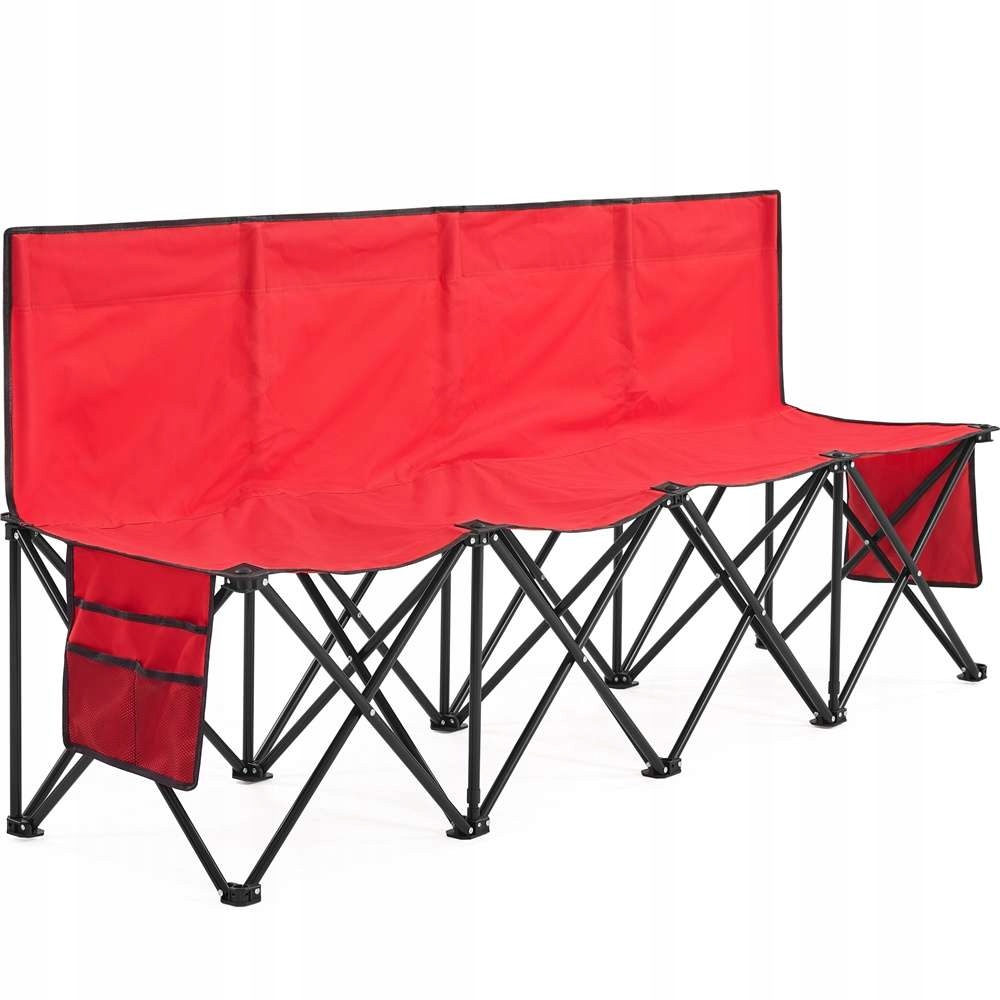 Prenosná záhradná kempingová lavička skladacia pre 4 osoby Prepravná taška