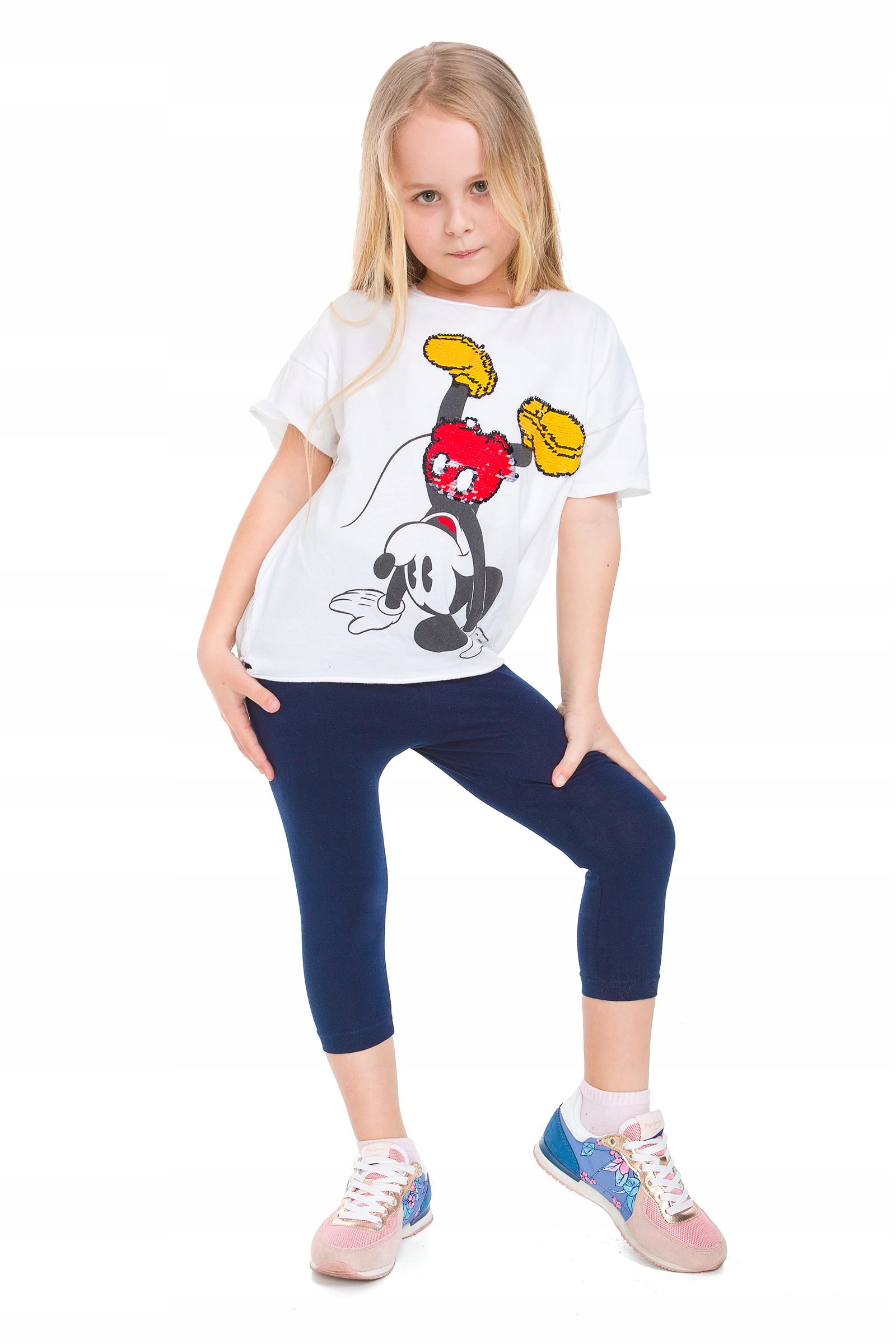 

Dziecięce Legginsy 3/4 Getry Bawełniane Rybaczki