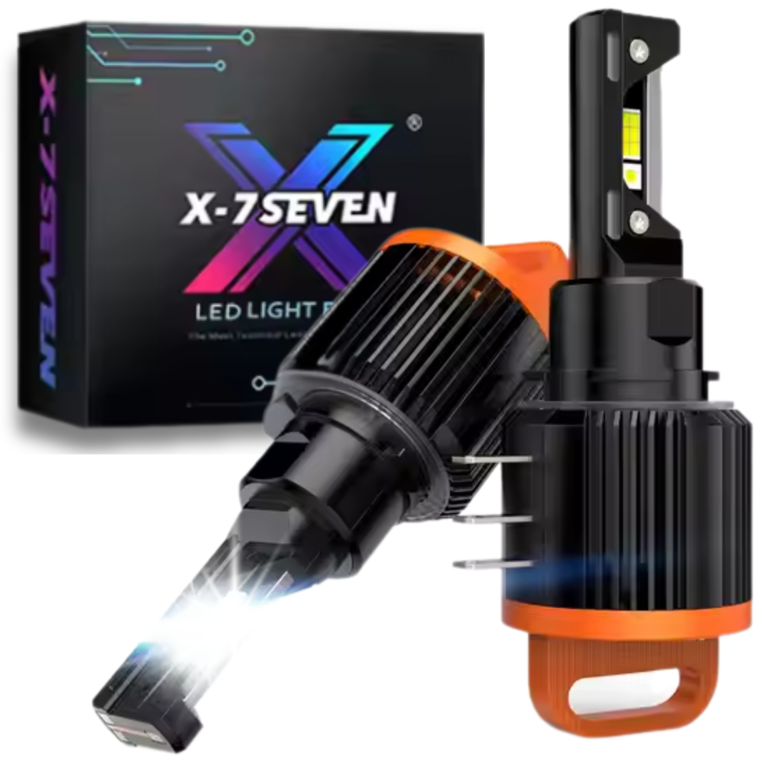 Žárovky H15 Led Canbus X-7SEVEN Velmi Silné Bílé Světlo 6000K 12000LM