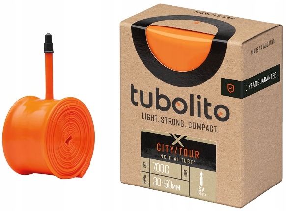 

Ultralekka dętka Tubolito City/Tour 700C 30-50