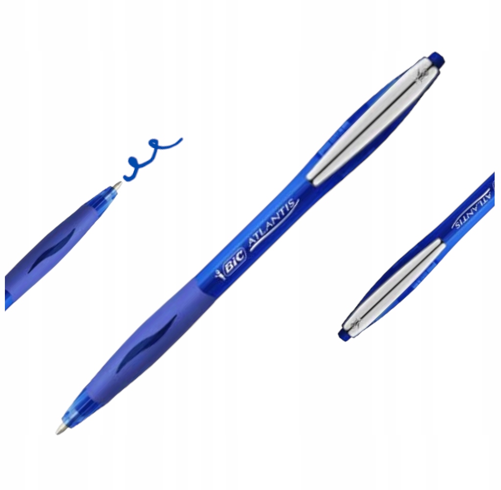 

Długopis Bic niebieski Atlantis Soft automatyczny