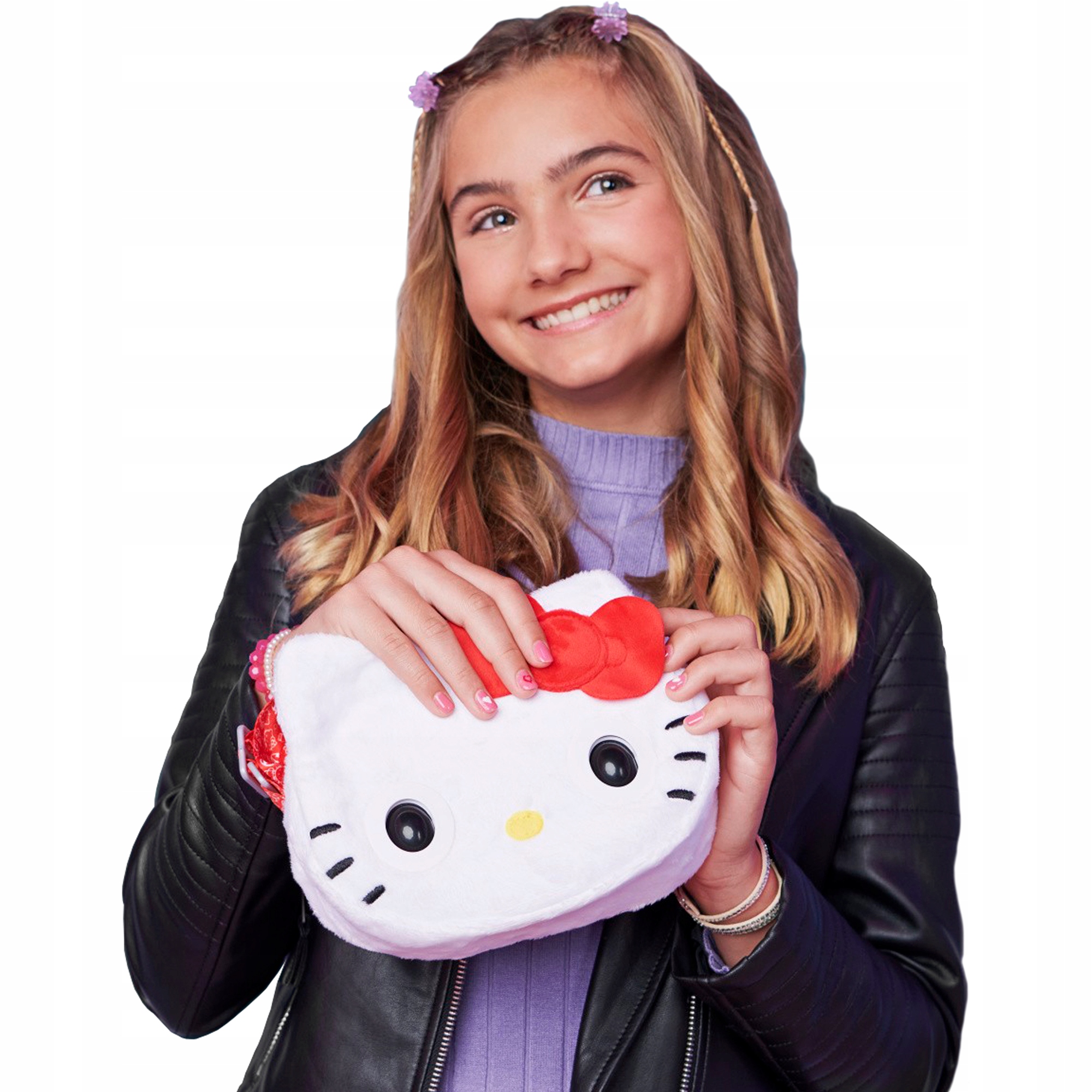 PURSE PETS HELLO KITTY INTERAKTÍVNA KABELKA MAČIČKA 15 CM