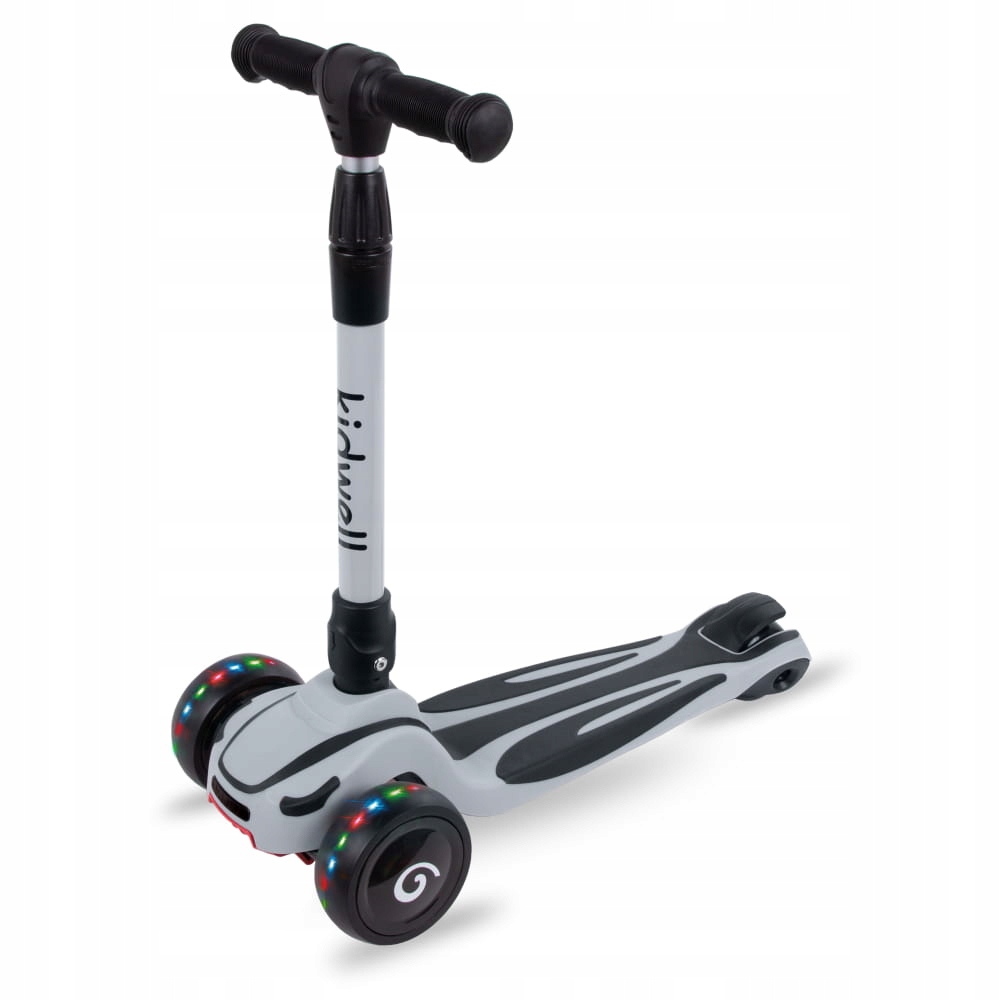 Hulajnoga trójkołowa dziecięca Jax Led ABEC-7 składana 90-135 cm