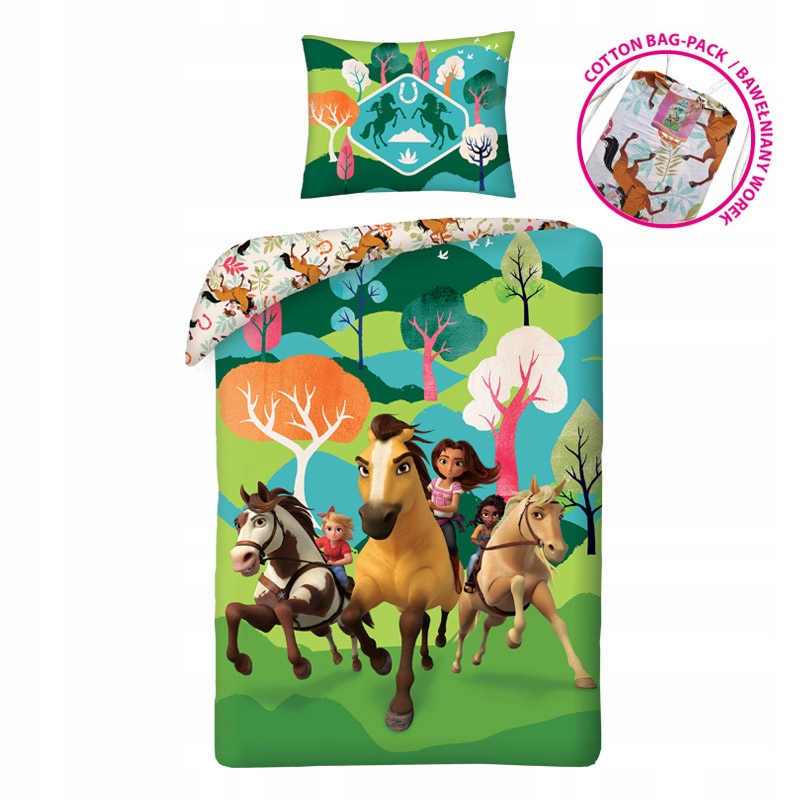 

Pościel dziecięca Spirit duch Mustang 140x200