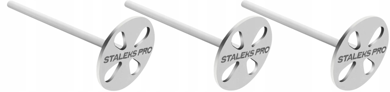 3 x Staleks Prodloužený disk Pododisc M Sada jednorázových pilníků 5 ks