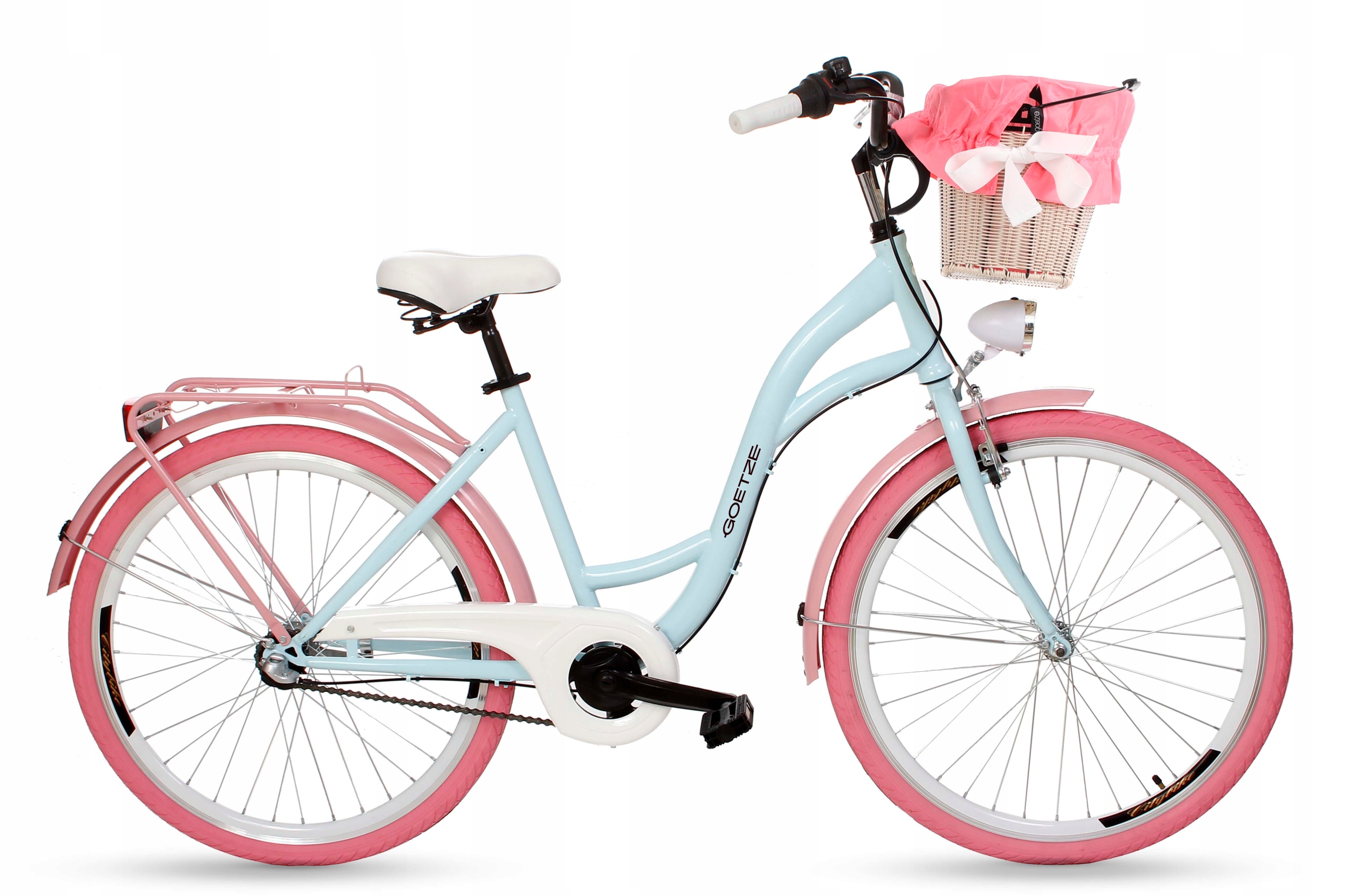 Damski Rower miejski Goetze Style 26 3b kosz
