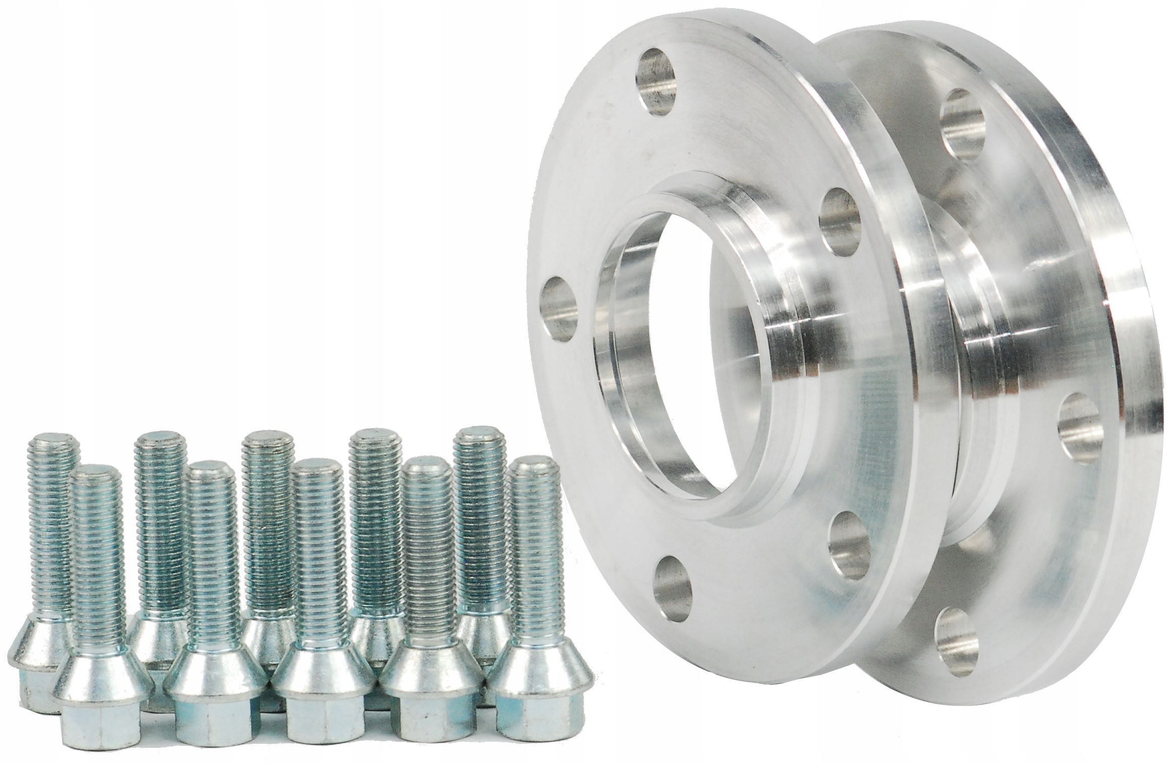 Проставки + болты 5x112 66,5 AUDI 13мм диам.внешний 148mm