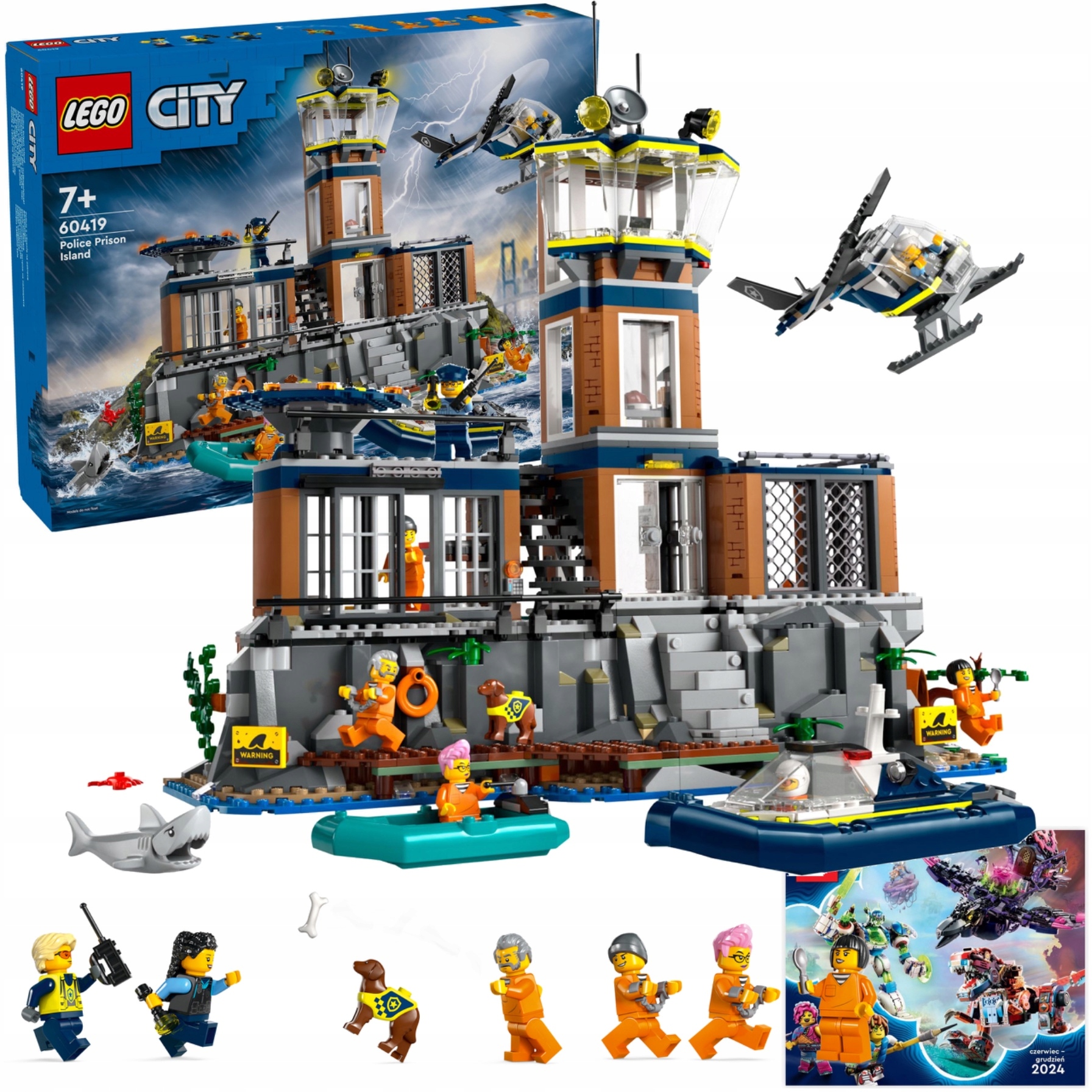 Lego City 60419 Policie z Vězeňského ostrova