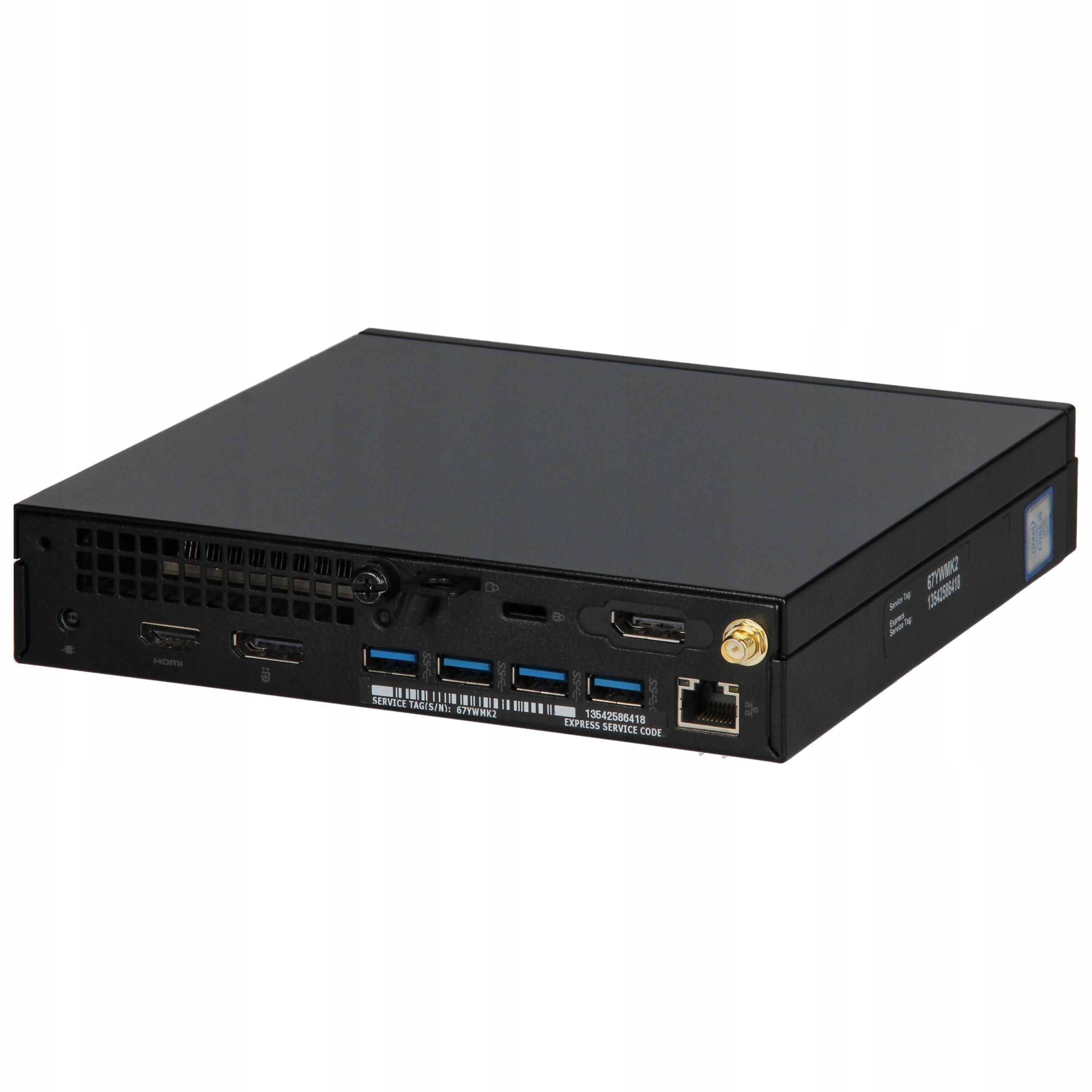 Biznesowy DELL 7050 Micro MFF Tiny Intel i5 16 GB 256 SSD Win10Pro biurowy Model Optiplex 7050 Micro