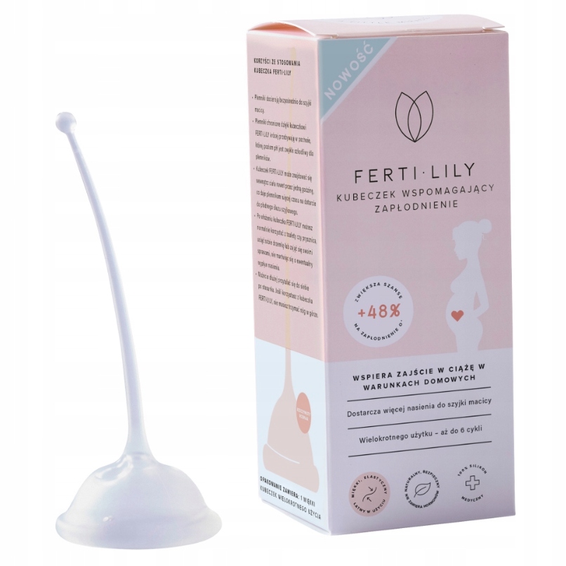 Ferti Lily kubeczek wspomagający zapłodnienie 1 sztuka