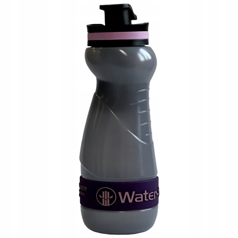 Láhev s filtrem na vodu bez Bpa Water-to-Go Sugarcane 550 ml Acai Purple