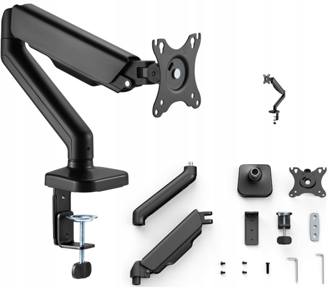 Držák stojanu na rameno monitoru k psacímu stolu pro monitor Pro-View MD-M27Y1 věšák