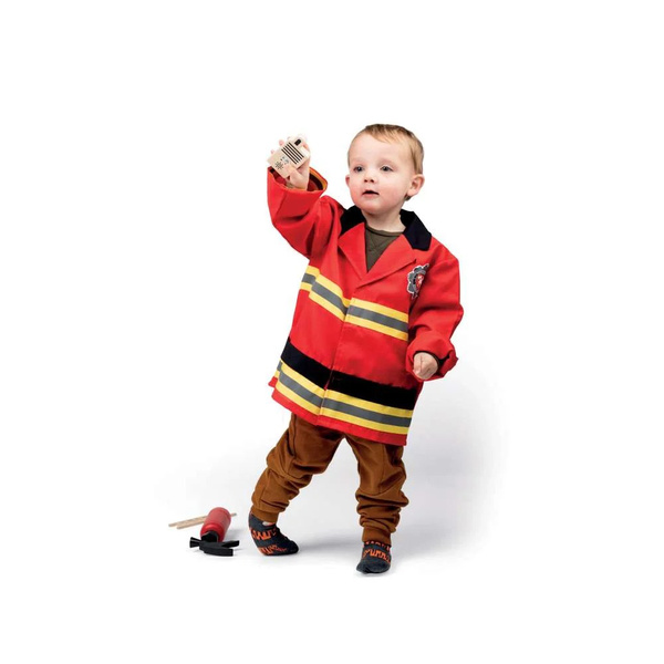 Strój Strażaka dla dzieci z gaśnicą i krótkofalówką 3-5 lat BigJigs Toys