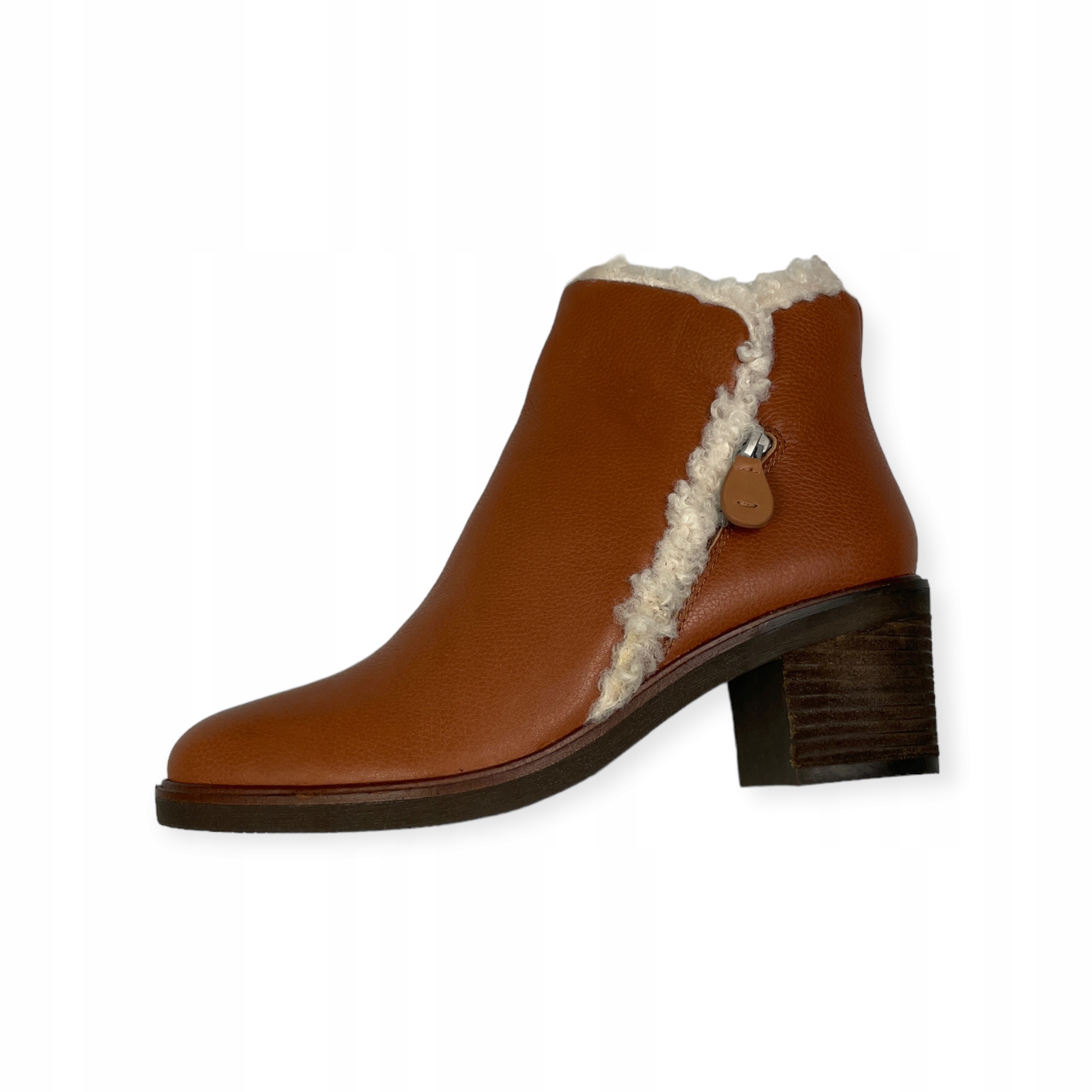 Dámské kotníkové boty nad kotník boty se zipem Kenneth Cole 40