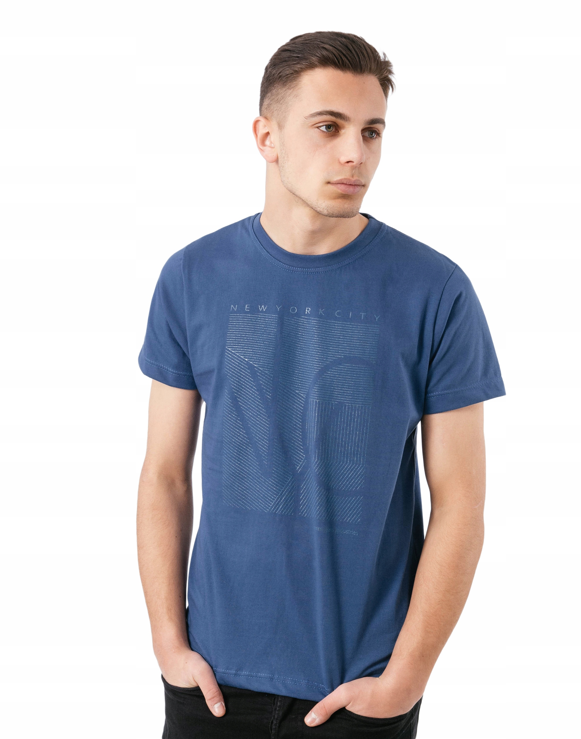 

Podkoszulek Męski Koszulka T-shirt New YORK-06 5XL
