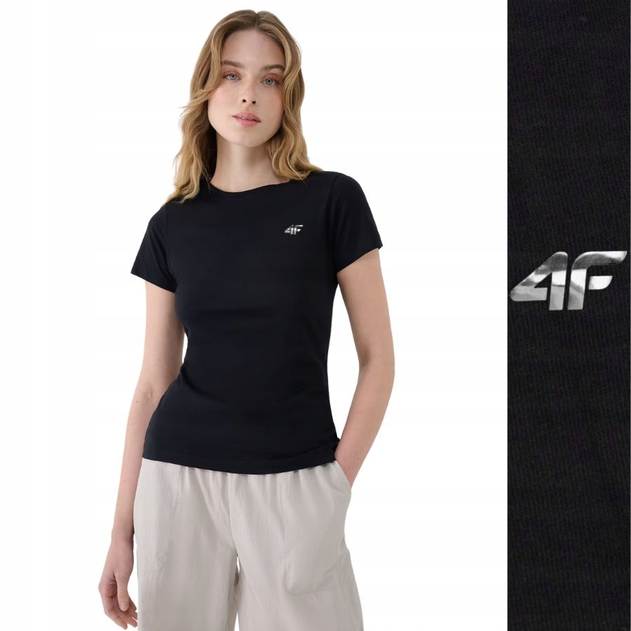 KOSZULKA DAMSKA 4F T-SHIRT PODKOSZULEK SPORTOWA NA CO DZIEŃ