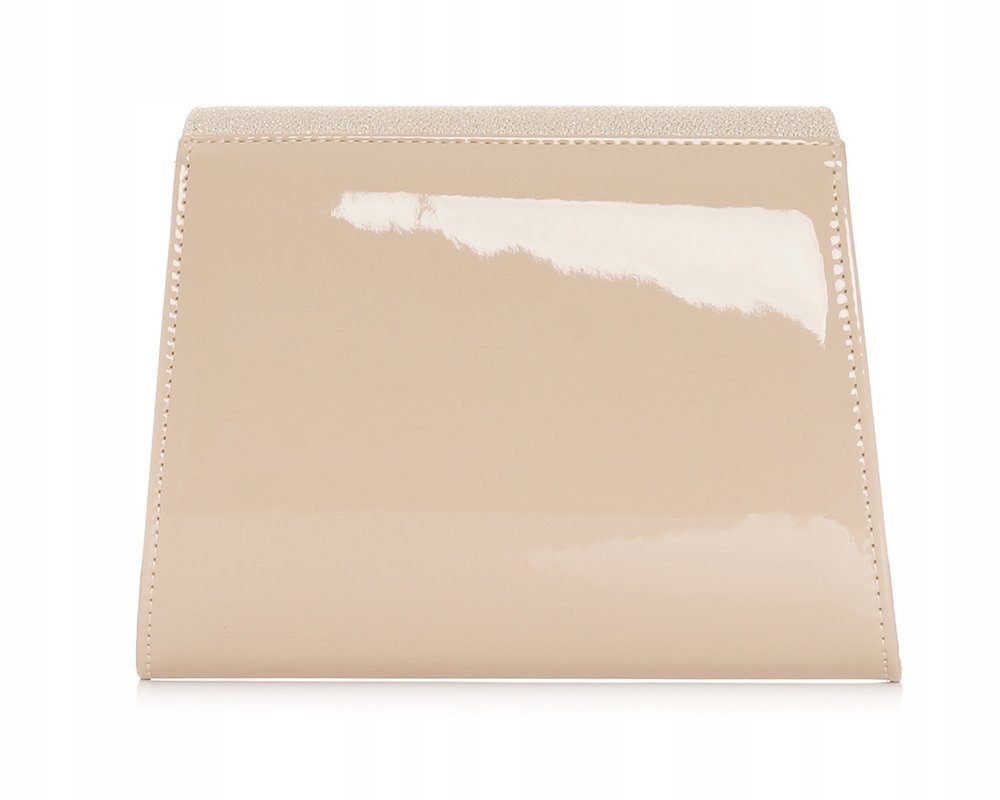 BEŻOWA KOPERTÓWKA TOREBKA DAMSKA SOLOME D5 LAKIER Kod producenta D5 BEŻOWY ZŁOTY LAKIER